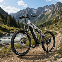 NomadRide ETNA – E-MTB Full Suspension 27.5” | Motore Bafang 50Nm, Sensore Torsionale, Freni Idraulici Shimano MT200 & Cambio 14v