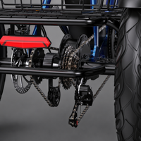 NomadRide VENEZIA – Triciclo Elettrico Pieghevole 3 Ruote | Motore 500W, Batteria 48V 15Ah & Ruote 18x3.0