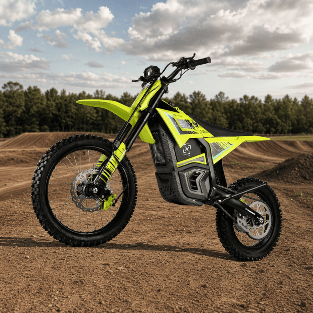 NomadRide STELVIO EM5 Pro – Moto Cross Elettrica Dirt Bike | 60V 5600W Peak, 83 km/h & Coppia 240 Nm