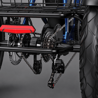 NomadRide VENEZIA – Triciclo Elettrico Pieghevole 3 Ruote | Motore 500W, Batteria 48V 15Ah & Ruote 18x3.0
